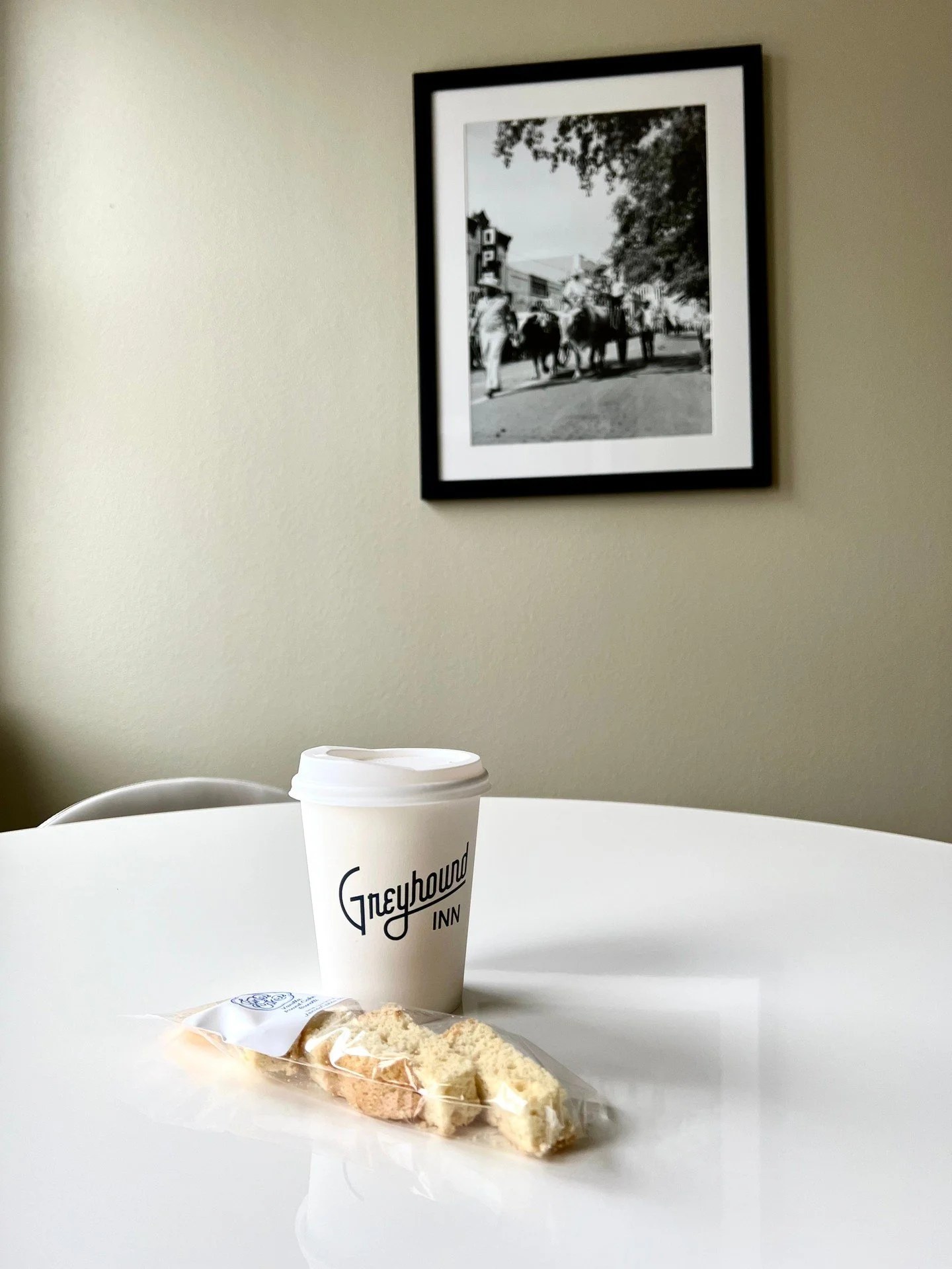 A welcome treat at Greyhound Inn